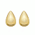 Brinco Dourado Gota - Imagem 1