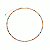 Colar Dourado Chocker Riviera Pedras Coloridas - Imagem 1