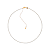 Colar Dourado Chocker de Pérolas - Imagem 1