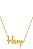 Colar Personalizado Com Nome Letra Da Disney Folheado Em Ouro 18k - Imagem 1