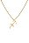 Colar Personalizado Signo De Sagitário Folheado Em Ouro 18k - Imagem 1