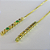 Brinco Fio De Corrente De Zircônias Coloridas Sortidas Banhado Em Ouro 18k - Imagem 4