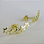 Brinco Ear Cuff Estrelas Pequenas Banhado Em Ouro 18k - Imagem 5