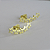 Brinco Ear Cuff Estrelas Pequenas Banhado Em Ouro 18k - Imagem 8