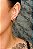Brinco Argola Oval Banhado Em Ouro 18k - Imagem 1