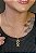 Colar Com Pingente De Menina Banhado Em Ouro 18k - Imagem 1