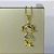 Colar Com Pingente De Menina Banhado Em Ouro 18k - Imagem 4
