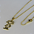 Colar Com Pingente De Menina Banhado Em Ouro 18k - Imagem 6