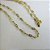 Colar Cumprido Com Mini Elos Banhado Em Ouro 18k - Imagem 5