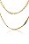 Colar Duplo Com Correntes Grossas Banhado Em Ouro 18k - Imagem 3