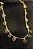 Colar Com Corrente Com Mini Flores Banhado Em Ouro 18k - Imagem 2