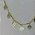Colar Com Corrente Com Mini Flores Banhado Em Ouro 18k - Imagem 4