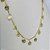Colar Com Corrente Com Mini Flores Banhado Em Ouro 18k - Imagem 5