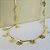 Colar Com Corrente Com Mini Flores Banhado Em Ouro 18k - Imagem 6