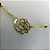 Colar Longo Com Bolinha E Flor Banhado Em Ouro 18k - Imagem 6