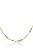 Colar Choker Com Mini Pérolas Na Corrente Banhado Em Ouro 18k - Imagem 3