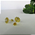 Brinco Formato Flor Com Mini Zircônias Banhado Em Ouro 18k - Imagem 8