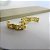 Brinco Argola Trabalhada Vazada Com 4 Zircônias Banhado Em Ouro 18k - Imagem 4