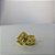 Brinco Argola Trabalhada Vazada Com 4 Zircônias Banhado Em Ouro 18k - Imagem 7