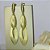 Brinco Grande De Folhas Sobrepostas Banhado Em Ouro 18k - Imagem 4