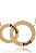 Colar Personalizado Círculos Entrelaçados Com Nomes Folheado Em Ouro 18k - Imagem 2