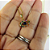 Colar Pingente Olho Grego Com Zircônia Multicolor Banhado Em Ouro 18k - Imagem 10