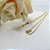 Colar Pingente Cruz Com Detalhe De Zircônia Banhado Em Ouro 18k - Imagem 3