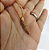 Colar Pingente Cruz Com Detalhe De Zircônia Banhado Em Ouro 18k - Imagem 4