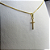 Colar Pingente Cruz Com Detalhe De Zircônia Banhado Em Ouro 18k - Imagem 5