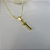 Colar Pingente Cruz Com Detalhe De Zircônia Banhado Em Ouro 18k - Imagem 8