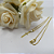 Colar Pingente Cruz Com Detalhe De Zircônia Banhado Em Ouro 18k - Imagem 9