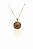 Colar Medalha Pai Nosso Banhado Em Ouro 18k - Imagem 3