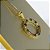 Colar Pingente Circulo De Zircônia Colorida Banhado Em Ouro 18k - Imagem 4