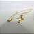 Colar Com Pingente De Cruz E Face De Jesus Banhado Em Ouro 18k - Imagem 7