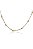Colar Corrente Com Bolinhas Banhado Em Ouro 18k - Imagem 3