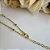 Colar Corrente Com Bolinhas Banhado Em Ouro 18k - Imagem 5