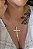 Colar Com Cruz Banhado Em Ouro 18k - Imagem 1