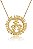 Colar Personalizado Mandala Com Filhos Juntos E Nomes Folheado Em Ouro 18k - Imagem 2