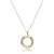 Colar Personalizado De Mandala Com Nomes De Filhos Folheado Em Ouro 18k - Imagem 1