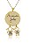 Colar Personalizado Com Nome De Filhos Nas Letras Deles Folheado Em Ouro 18k - Imagem 2