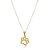 Colar Com Pata Do Seu Pet Folheado Em Ouro 18k - Imagem 1