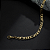 Pulseira Dourada Masculina Elo 3 por 1 - Imagem 3
