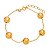 Pulseira Dourada de Bolas Grandes - Imagem 1