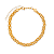 Pulseira Dourada Trançada - Imagem 1