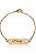 Pulseira Personalizada Com Nome Chapado E Símbolo Lateral Folheado Em Ouro 18k - Imagem 3