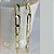 Pulseira Corrente Chapada Banhado Em Ouro 18k Masculina - Imagem 4