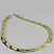 Pulseira Corrente Chapada Banhado Em Ouro 18k Masculina - Imagem 8