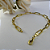 Pulseira Corrente Cartier 1.6 Diamantada Banhado Em Ouro 18k Masculina - Imagem 9