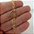 Pulseira De Corrente De Corações Banhado Em Ouro 18k - Imagem 5
