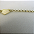 Pulseira Com Chapa De Coração Banhado Em Ouro 18k - Imagem 6